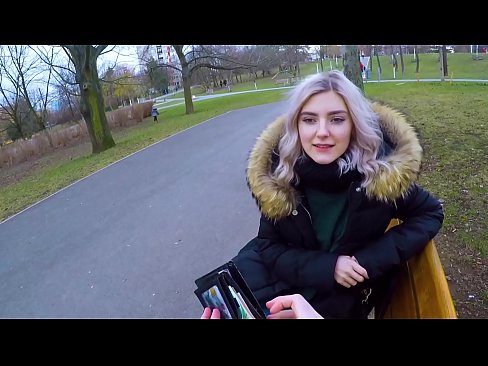 ❤️ Глотает горячую сперму незнакомца за деньги - минет в парке от Eva Elfie ❌ Анал у нас ❌